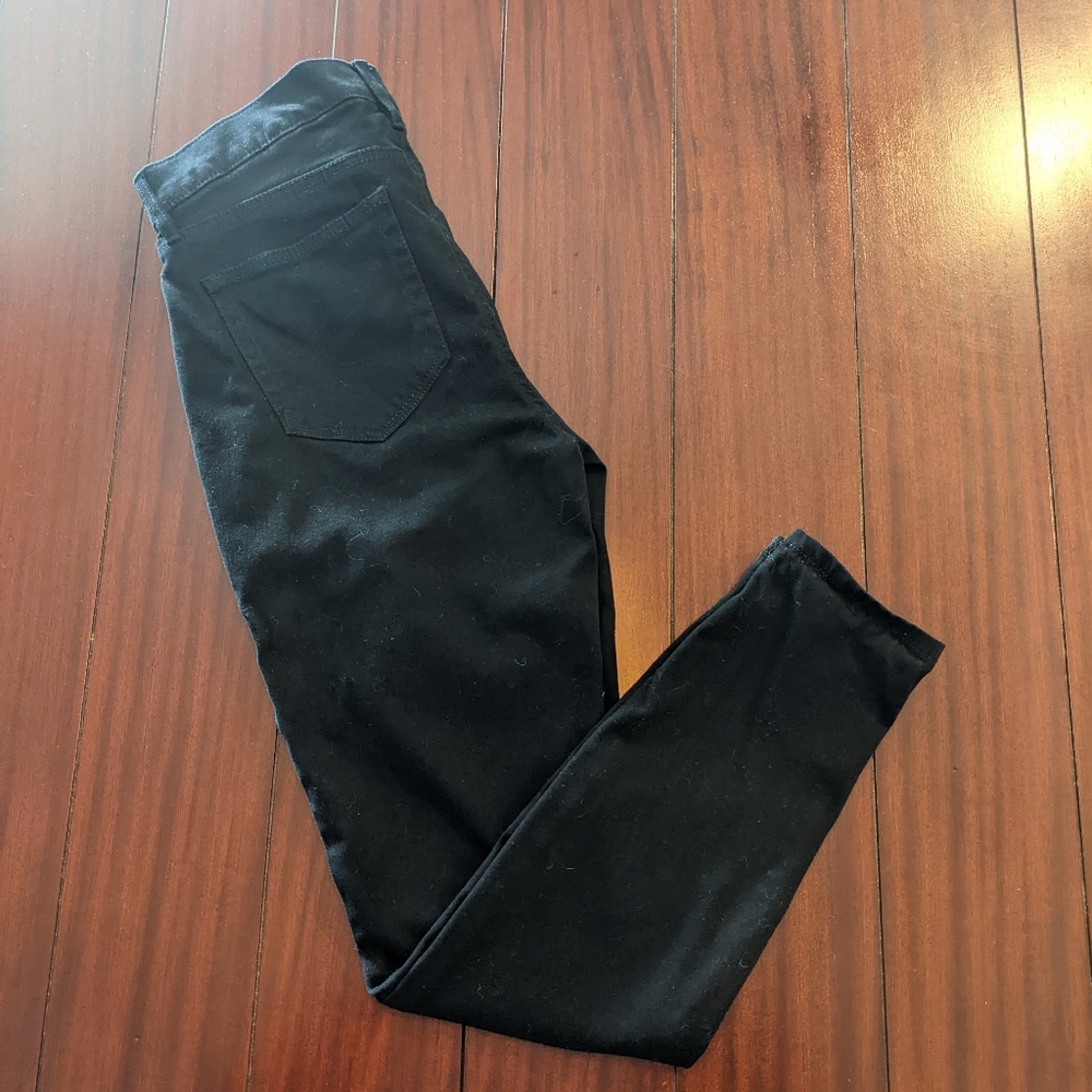 LOFT, Women's Brushed Pants, Size 27/4, Black